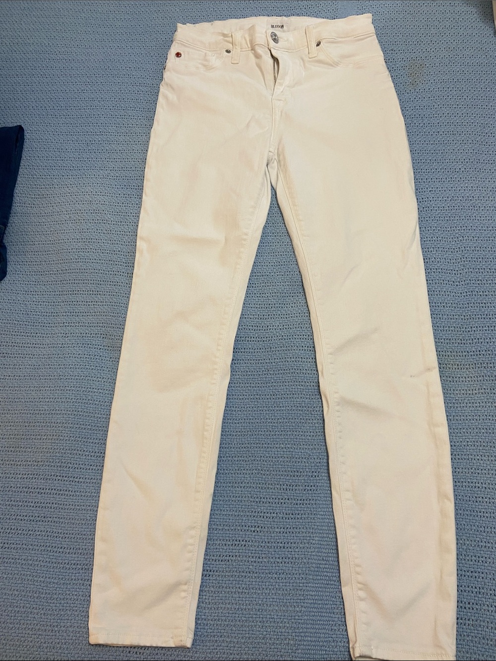 Hudson Jeans Skinny in White - Natalie midrise